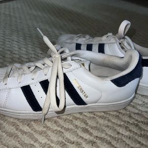 Velour adidas size 8